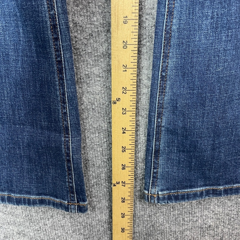 NEW AEROPOSTALE High Rise‎ Flare Jeans Medium Wash Denim Size 12S - Picture 7 of 10